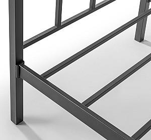 Pat copii Evger R-90 90x200cm Negru