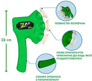 Arma jucarie Zing Topor verde cu ventuze Air Storm – Zax (ZG508G)