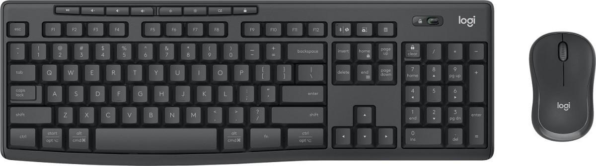 Set tastatura + Mouse Logitech MK370 Graphite