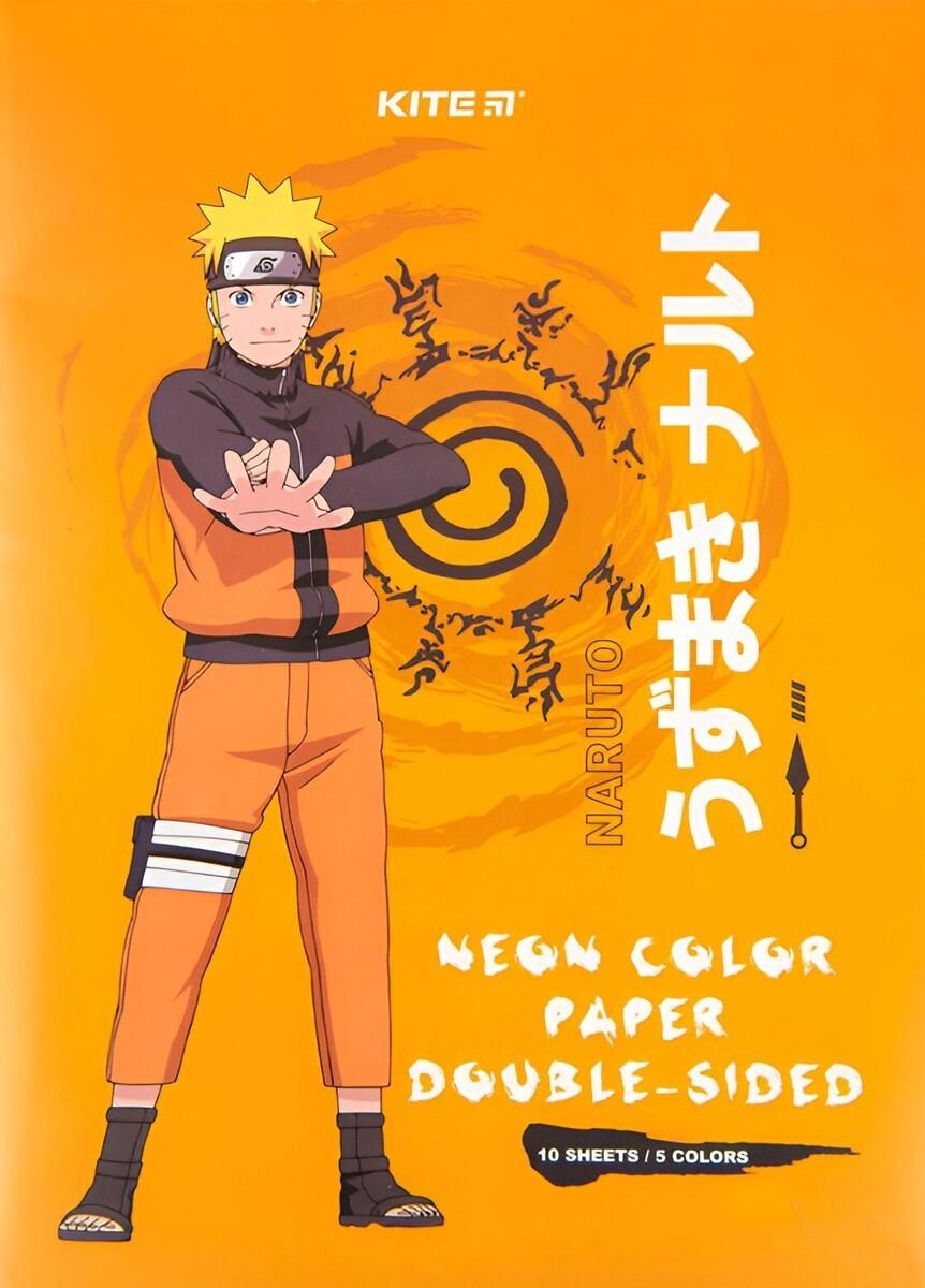 Hârtie colorată Kite Naruto NEON NR23-252