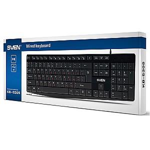 Tastatura SVEN KB-S305 Low profile Black