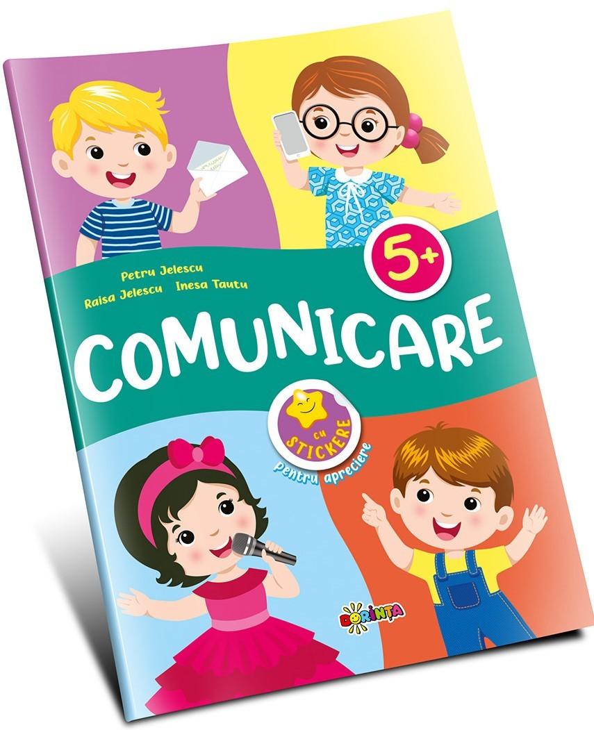 Carte educationala Dorinta Comunicare cu stikere 60155