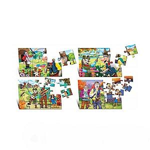 Puzzle Dorinta 140942 Muzicanții din Bremen