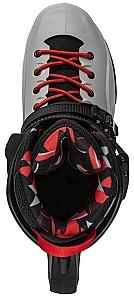 Role copii Rollerblade  07101600U94 RB PRO X GRIGIO/ROSSO CALDO 40.5