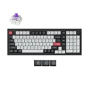 Tastatura gaming Keychron Q5 HE QMK Carbon Black (Q5H-M1)