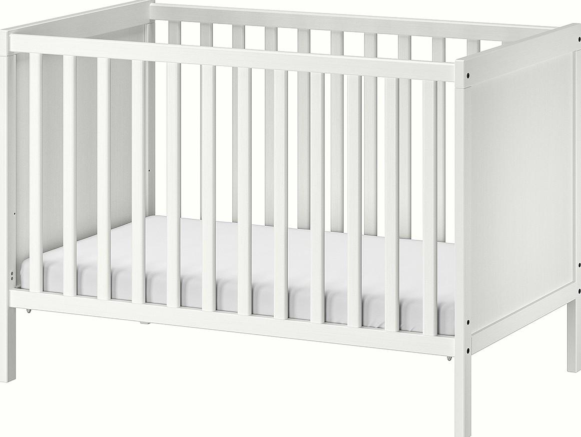 Patut copii IKEA Sundvik 60x120 Alb