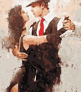 Tablou pe numere PRC In ritm de dans 04076