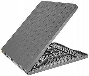 Masa pliabila Saska Garden 1053752 74x180 Dark Grey