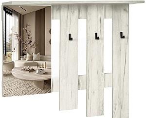 Antreu Modern Visit New Stejar Craft Alb/Gri Ardezie