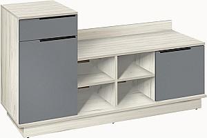 Antreu Modern Visit New Stejar Craft Alb/Gri Ardezie