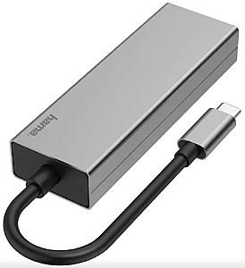 Adaptor de retea Hama 200108 USB-C Multiport
