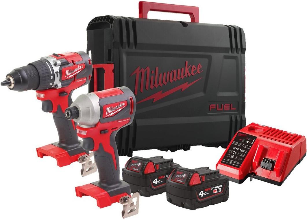 Set de scule Milwaukee M18 BPP2C-402C