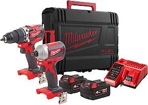 Set de scule Milwaukee M18 BPP2C-402C
