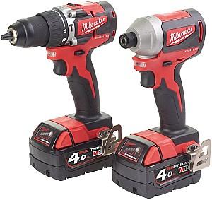 Set de scule Milwaukee M18 BPP2C-402C