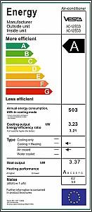 Aer conditionat Vesta AC-12 ECO WiFi