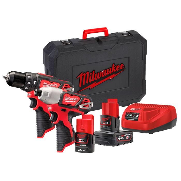Set de scule electrice Milwaukee М12 ВPP2В-421С