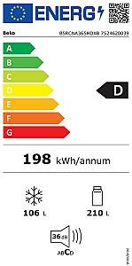 Frigider BEKO B5RCNA365HDXB