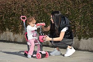 Trotineta Moni Lollipop Pink