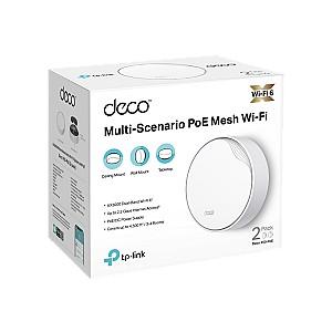 Sistema Mesh Tp-Link Dual Band Wi-Fi 6 System (Deco X50-PoE 2-pack)