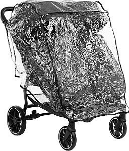 Carucior pentru gemeni Kikka Boo Happy 2 Black