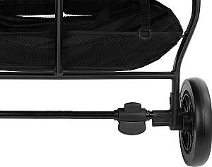 Carucior pentru gemeni Kikka Boo Happy 2 Black