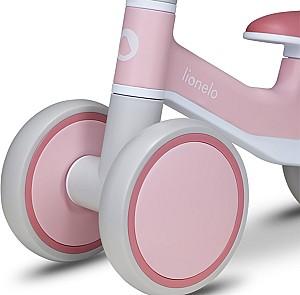 Bicicleta fara pedale Lionelo Villy Pink Rose