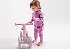 Bicicleta fara pedale Lionelo Villy Pink Rose