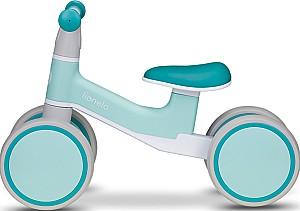 Bicicleta fara pedale Lionelo Villy Green Turquoise