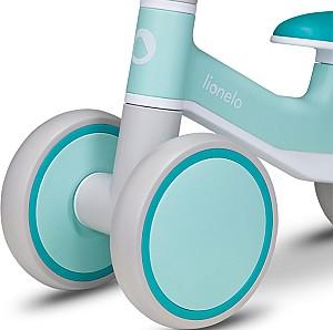 Bicicleta fara pedale Lionelo Villy Green Turquoise