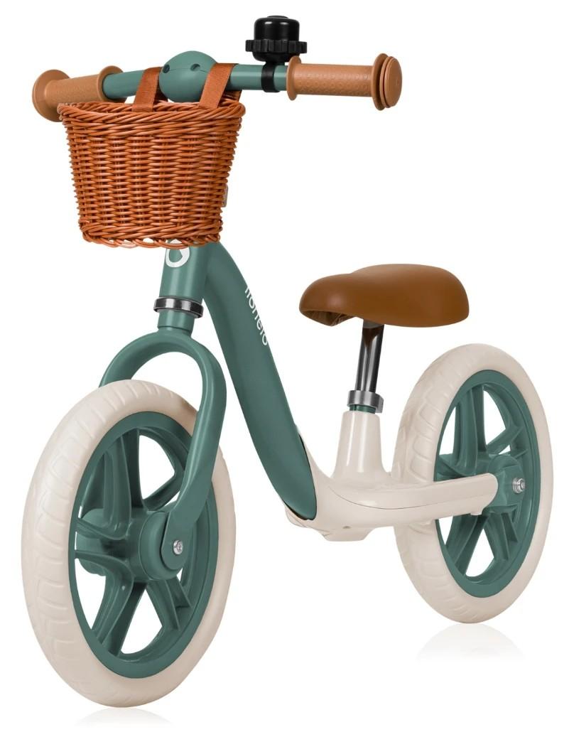 Bicicleta fara pedale Lionelo Alex Plus Green Forest