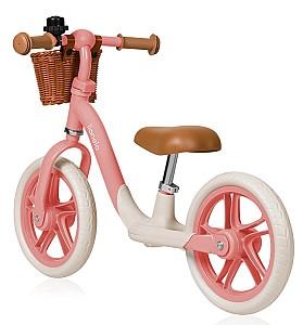 Bicicleta fara pedale Lionelo Alex Plus Pink Rose
