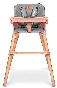 Scaun de masa multifunctional Lionelo Koen Pink Rose