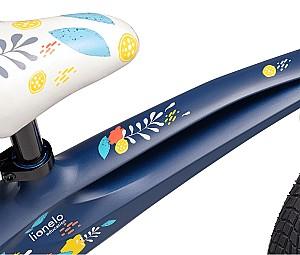Bicicleta fara pedale Lionelo Bart Air Blue Navy