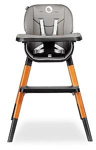 Scaun de masa simplu Lionelo Mona Black Onyx