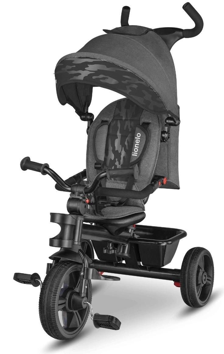 Tricicleta copii Lionelo Haari Stone Grey