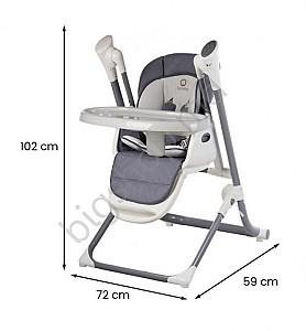 Scaun de masa simplu Lionelo Niles 