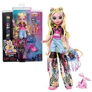 Papusa Monster High Lagoona Blue cu accesorii HXH75