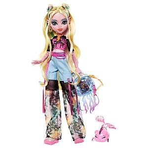 Papusa Monster High Lagoona Blue cu accesorii HXH75