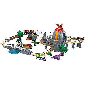  Hape Aventura Căii Ferate cu Dinozauri E3795