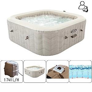 Piscina Intex Jacuzzi SPA Chevron Deluxe Square Bubble