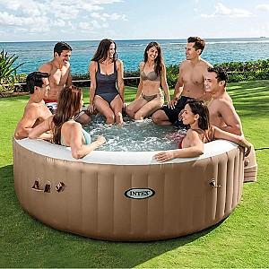 Piscina Intex Jacuzzi SPA Sahara Tan Round Bubble Spa (28412)