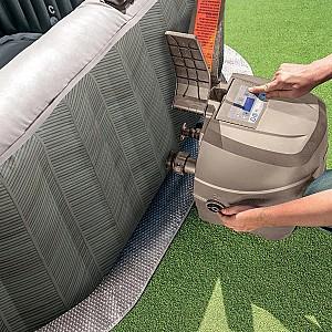 Piscina Intex Jacuzzi SPA Chevron Deluxe Square Bubble (28472)