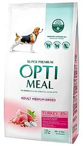 Hrana uscata pentru caini Optimeal Adult Medium Turkey 1.5kg