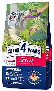 Hrana uscata pentru caini Club4Paws Premium Adult Active Medium 5kg
