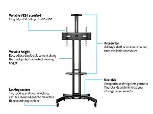Suport pentru televizor Multibrackets M PUBLIC FLOORSTAND BASIC 150
