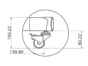 Suport pentru televizor Multibrackets M PUBLIC FLOORSTAND BASIC 150
