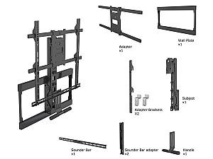 Suport pentru televizor Multibrackets M PULL DOWN FULL MOTION FLEXARM