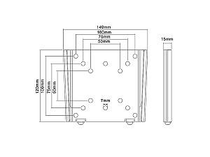 Suport pentru televizor Multibrackets  M VESA WALLMOUNT I
