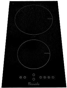 Plita incorporabila electrica Tornado GTR300NLP Black