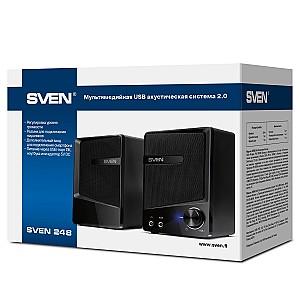 Boxe SVEN 248 BLACK (USB)